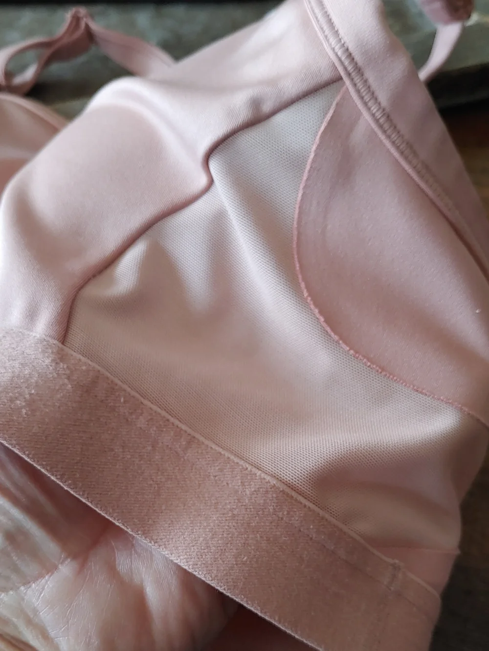 Like New Nike 3X Dri-fit Blush Pink Vented Padded Sexy Sports Bra